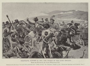 Balaclava, 25 oktober 1854, de Charge van de Lichte Brigade